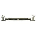 Midwest Fastener 10mm x 250mm Stainless A4 Steel Jaw/Jaw Turnbukle 36684
